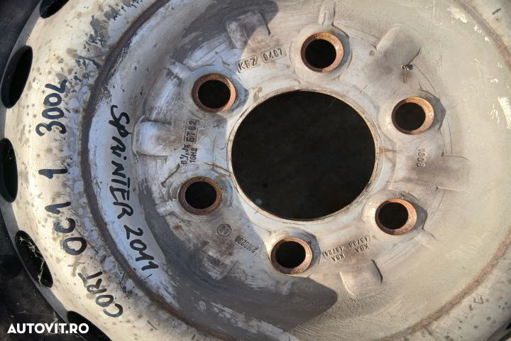 Roata de rezerva R16 61/2JX16H2 ET62  235/65 R16 C 61/2JX16H2 ET62  2 - 4