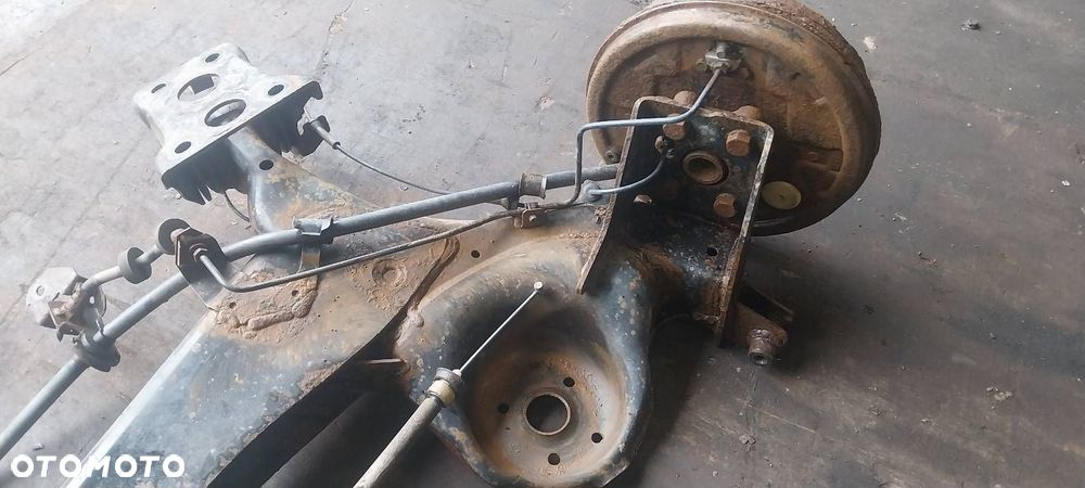 BELKA OŚ ZAWIESZENIA TYŁ BĘBNY Z ABS FIAT FIORINO III NEMO BIPPER - 3