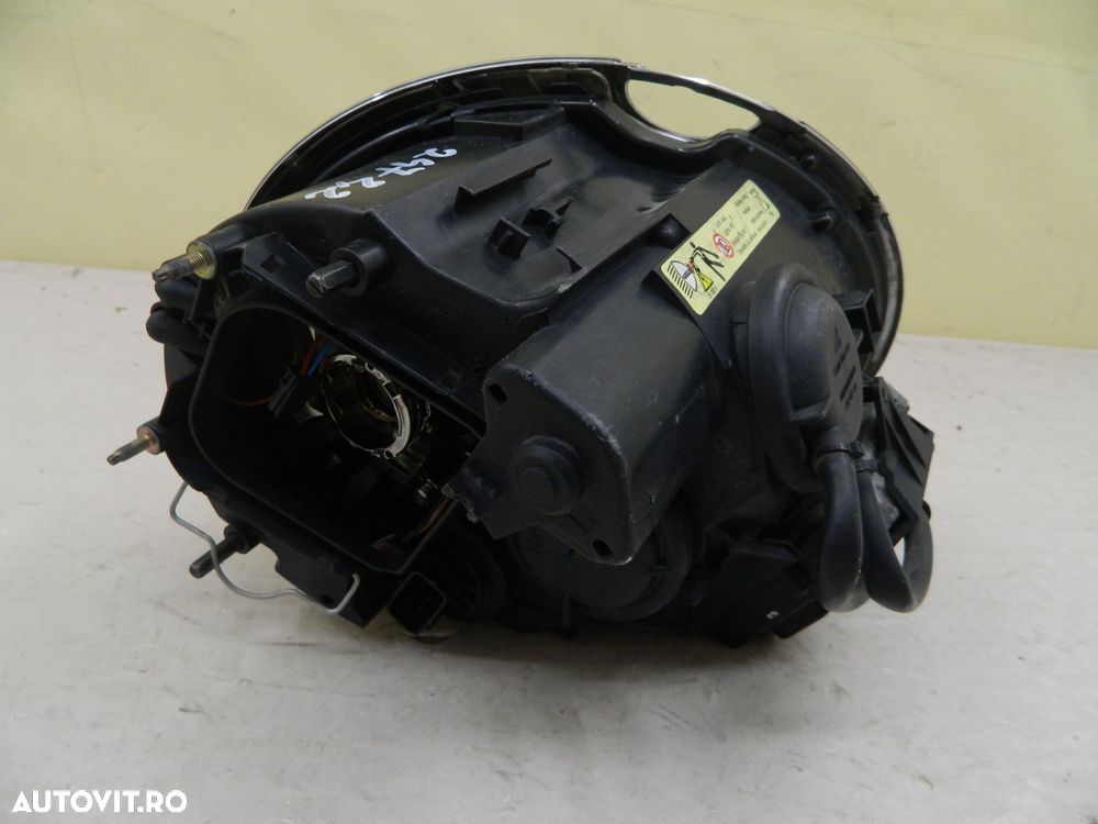 Far stanga Mini Cooper R50 / R53, Xenon, 2001, 2002, 2003, 2004, 2005, 2006, cod origine 4142216. - 7