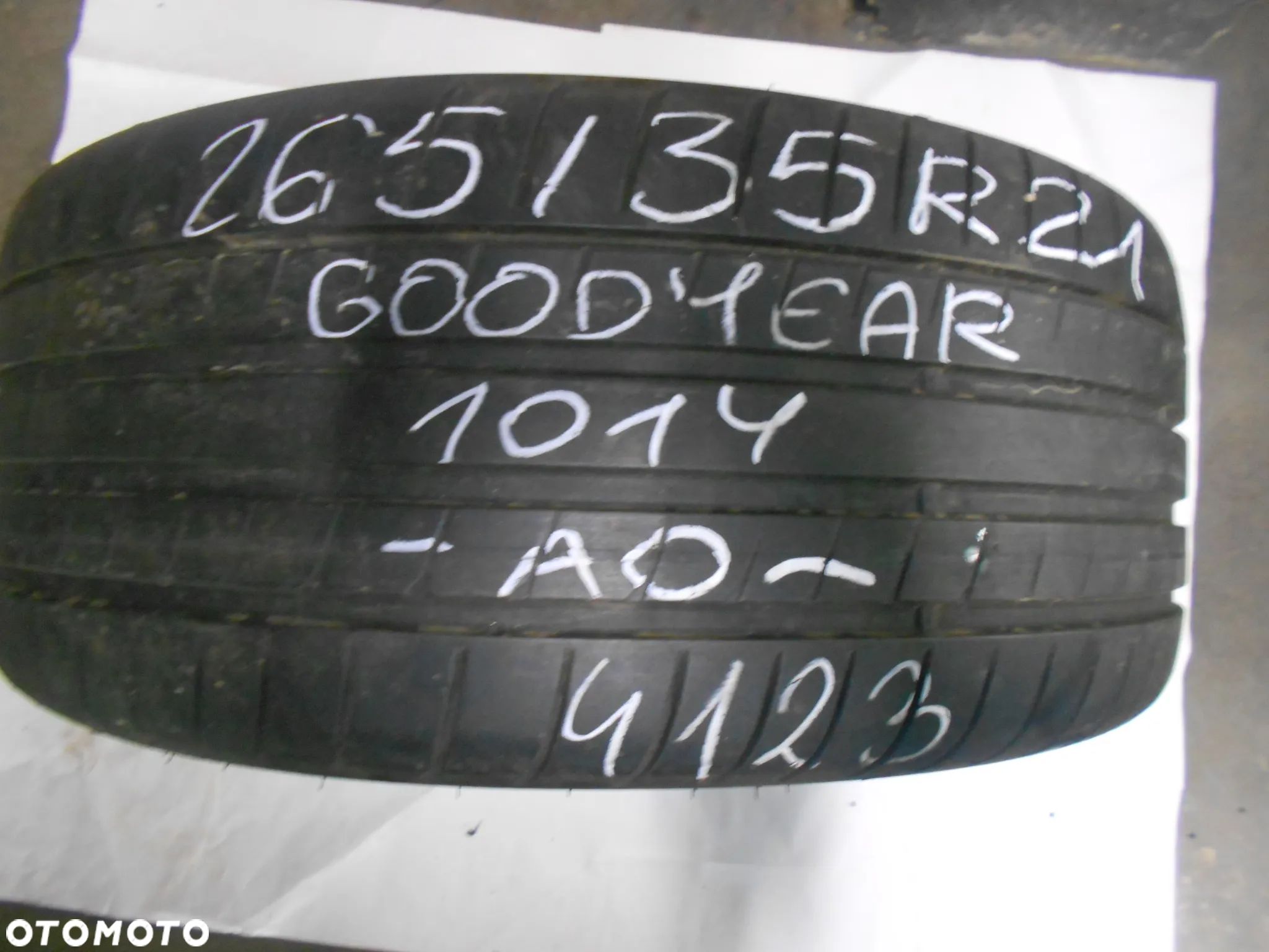 OPONA POJEDYNKA 265/35R21 GOODYEAR EAGLE F1 ASYMMETRIC 3 AO DOT 4123 6.8MM - 1