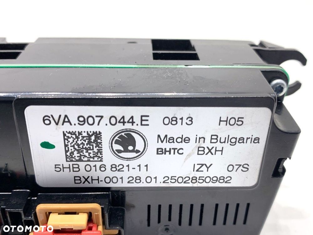 PANEL STEROWANIA NAWIEWU  SKODA KAMIQ (NW4) 2019 - 2022 1.5 TSI 110 kW [150 KM] benzyna 2019 - 2022 - 4