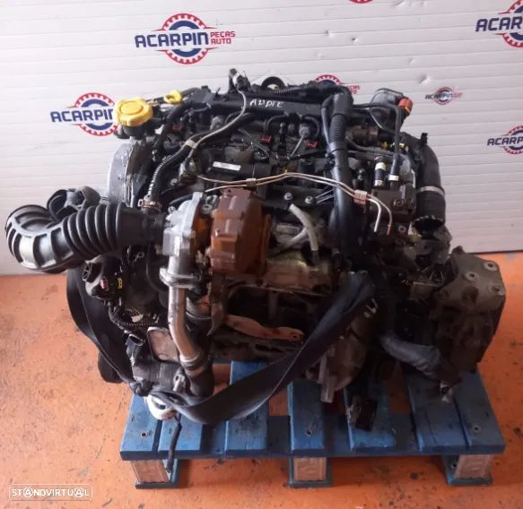 Motor Chevrolet Aveo/Opel Astra J/Meriva B/Corsa D 1.3 Cdti Ano 2013 Ref: A13DTE - 1