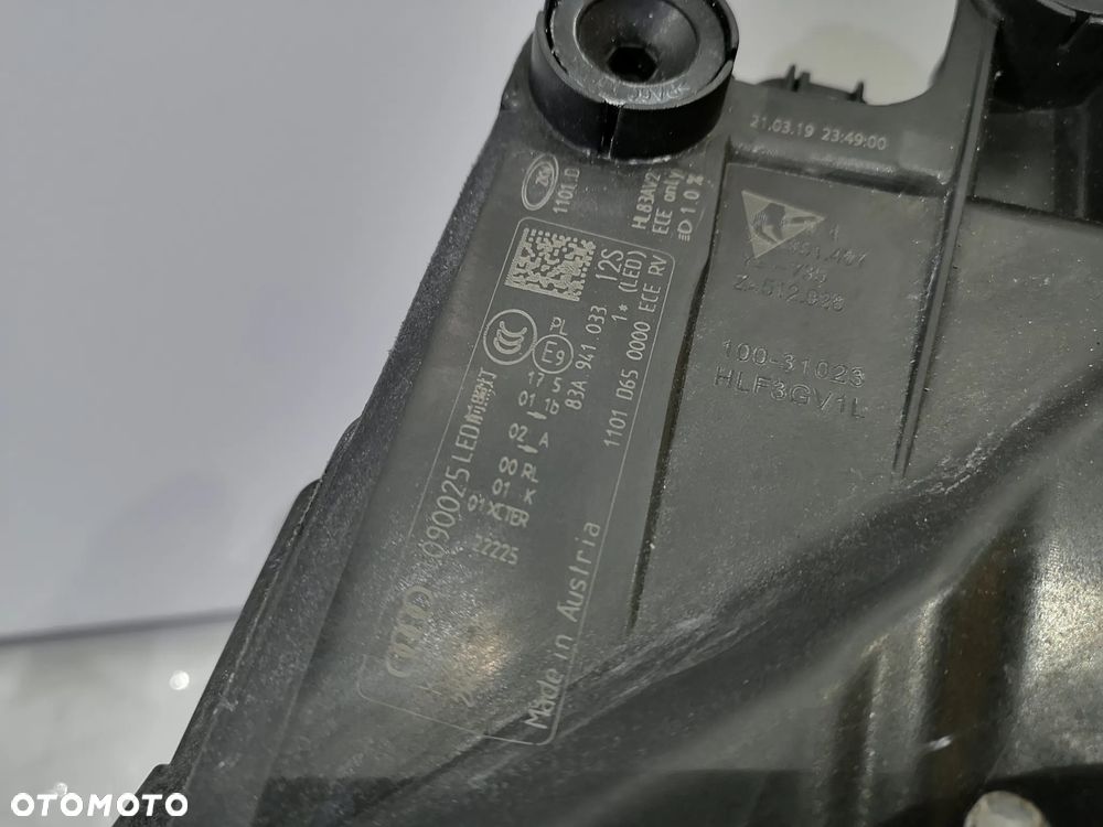 Lampa Lewa Prawa Audi Q3 83A FULL LED Komplet Kompletne Przód Przednie - 3