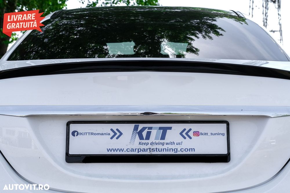 Eleron Portbagaj Mercedes C-Class W205 (2014-2020) Design Negru Lucios- livrare gratuita - 18