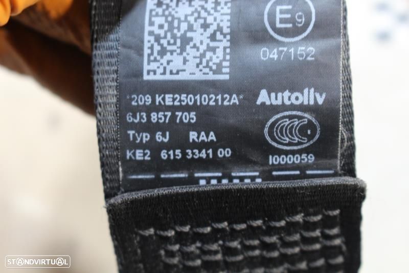 Cinto Frontal Seat Ibiza Iv (6J5, 6P1)  6J3857705 / 5153343 - 8