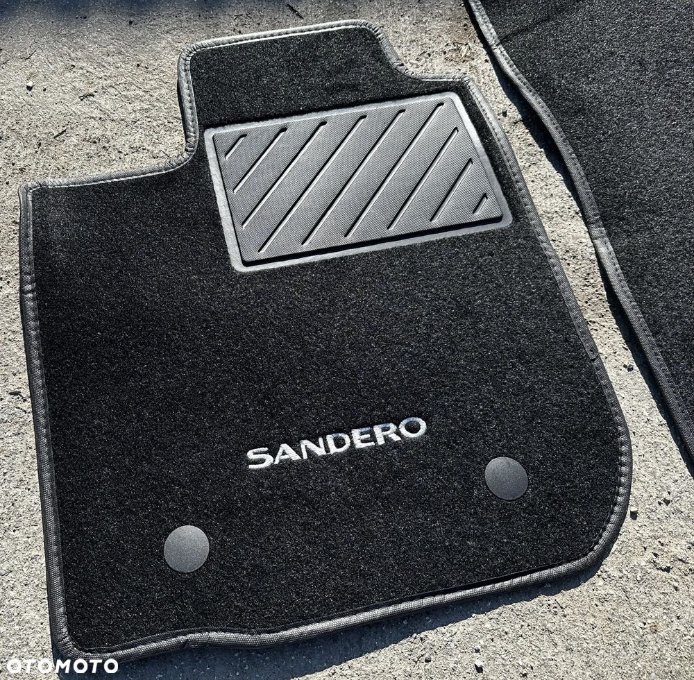 Dywaniki Welurowe Dacia Sandero II Stepway Oryginał Komplet - 2