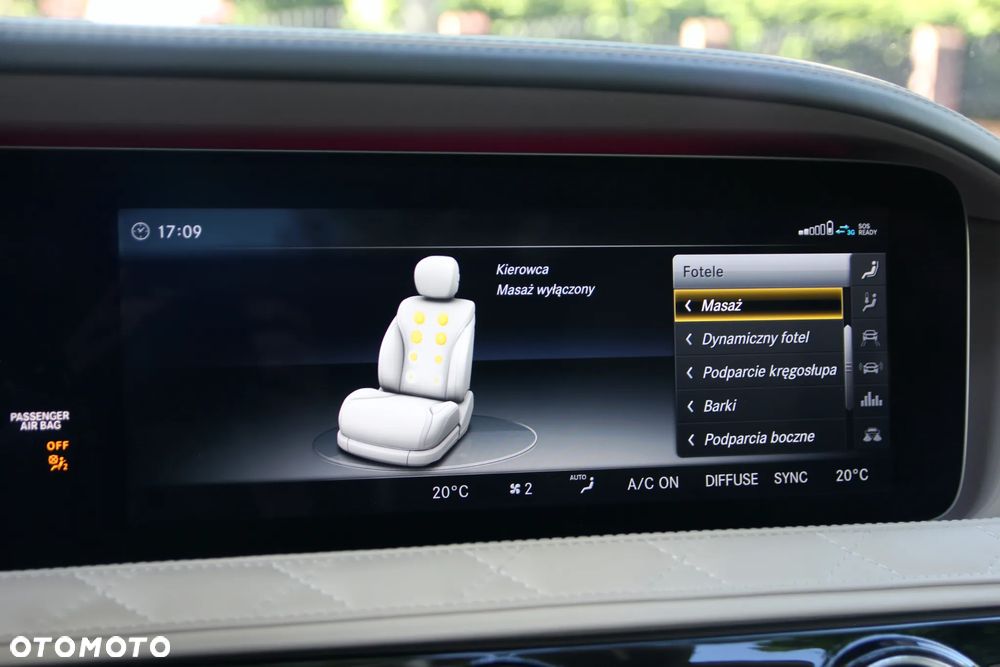 Mercedes-Benz Klasa S 400 d 4-Matic L 9G-TRONIC - 35