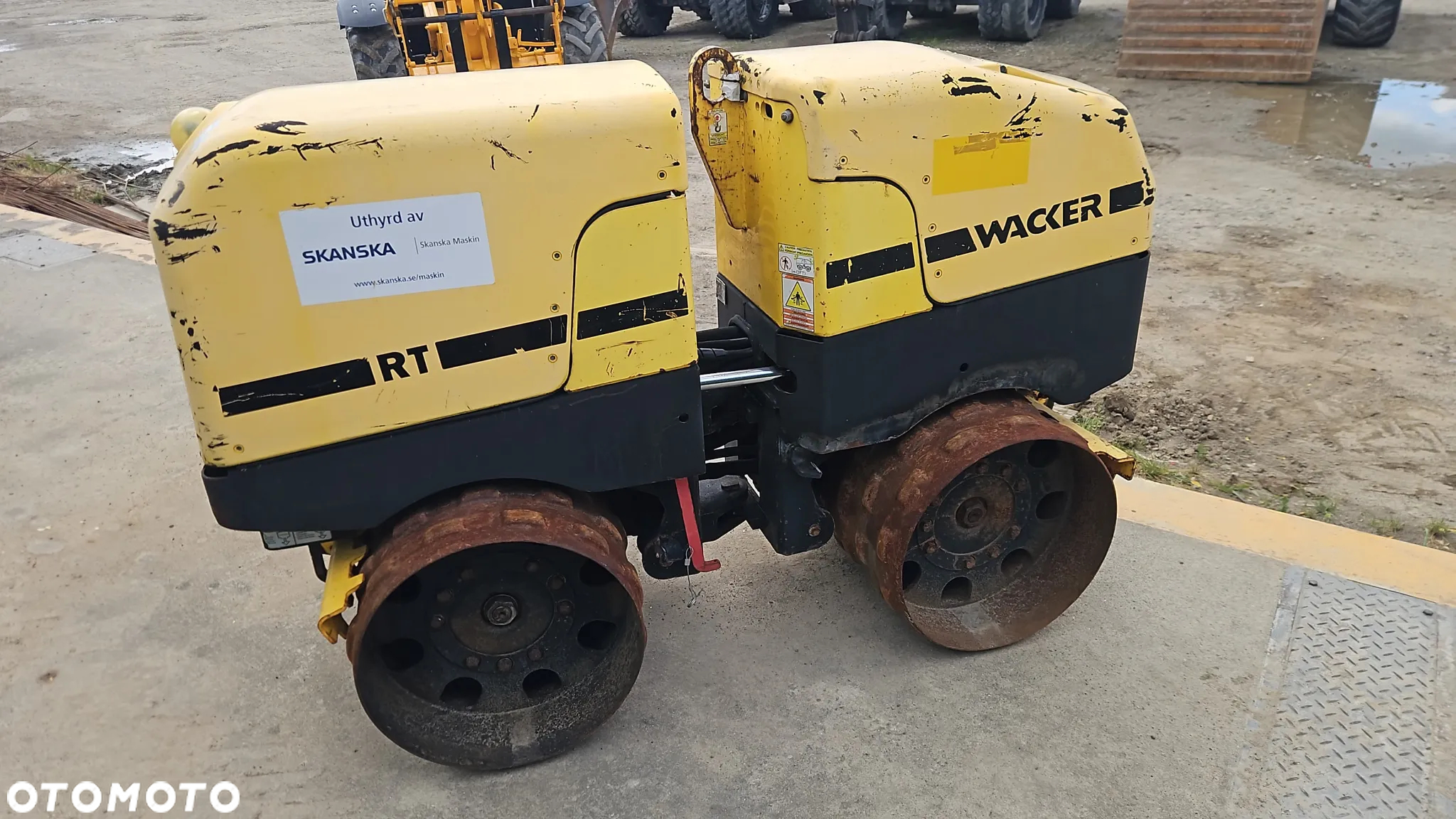 Wacker Neuson Walec wibracyjny okołkowany Wacker RT 82 SC kołek pilot sterowany - 2