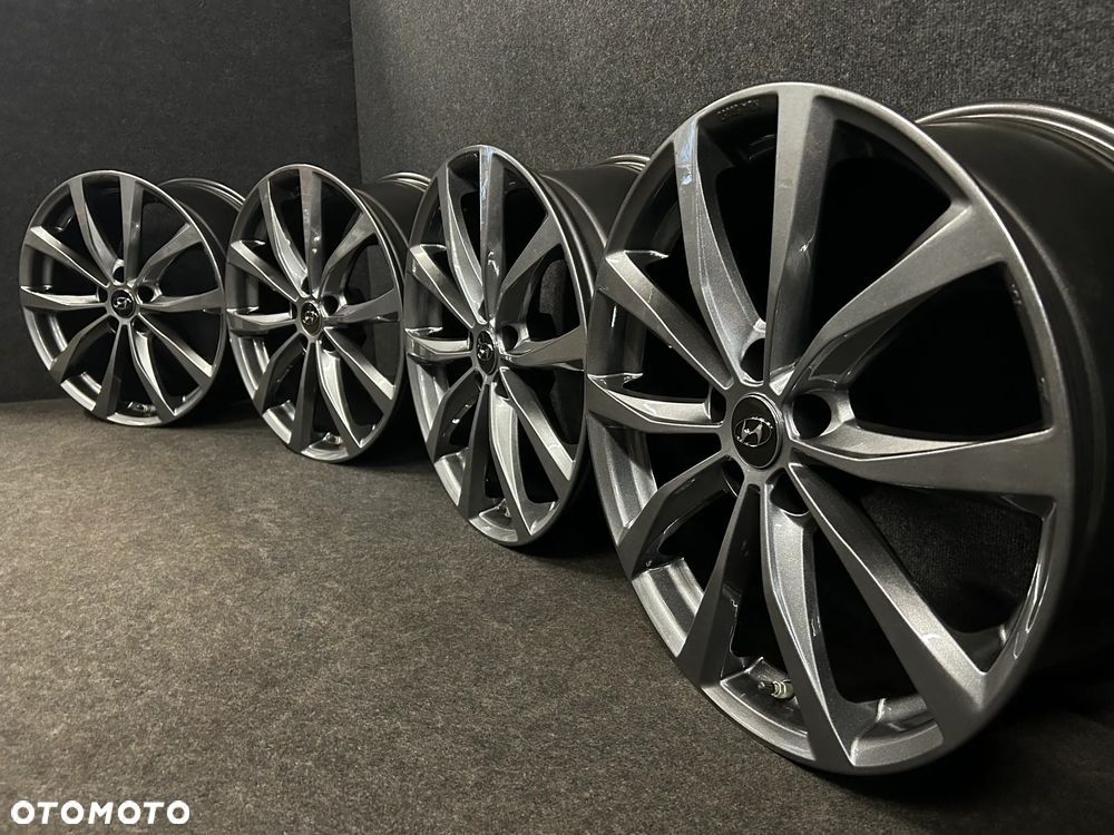 Alufelgi Hyundai Tucson, SantaFe, ix35, Kia Sportage, Sorento 19 cali 5x114,3 4szt. Ładne! z czujnikami! - 2