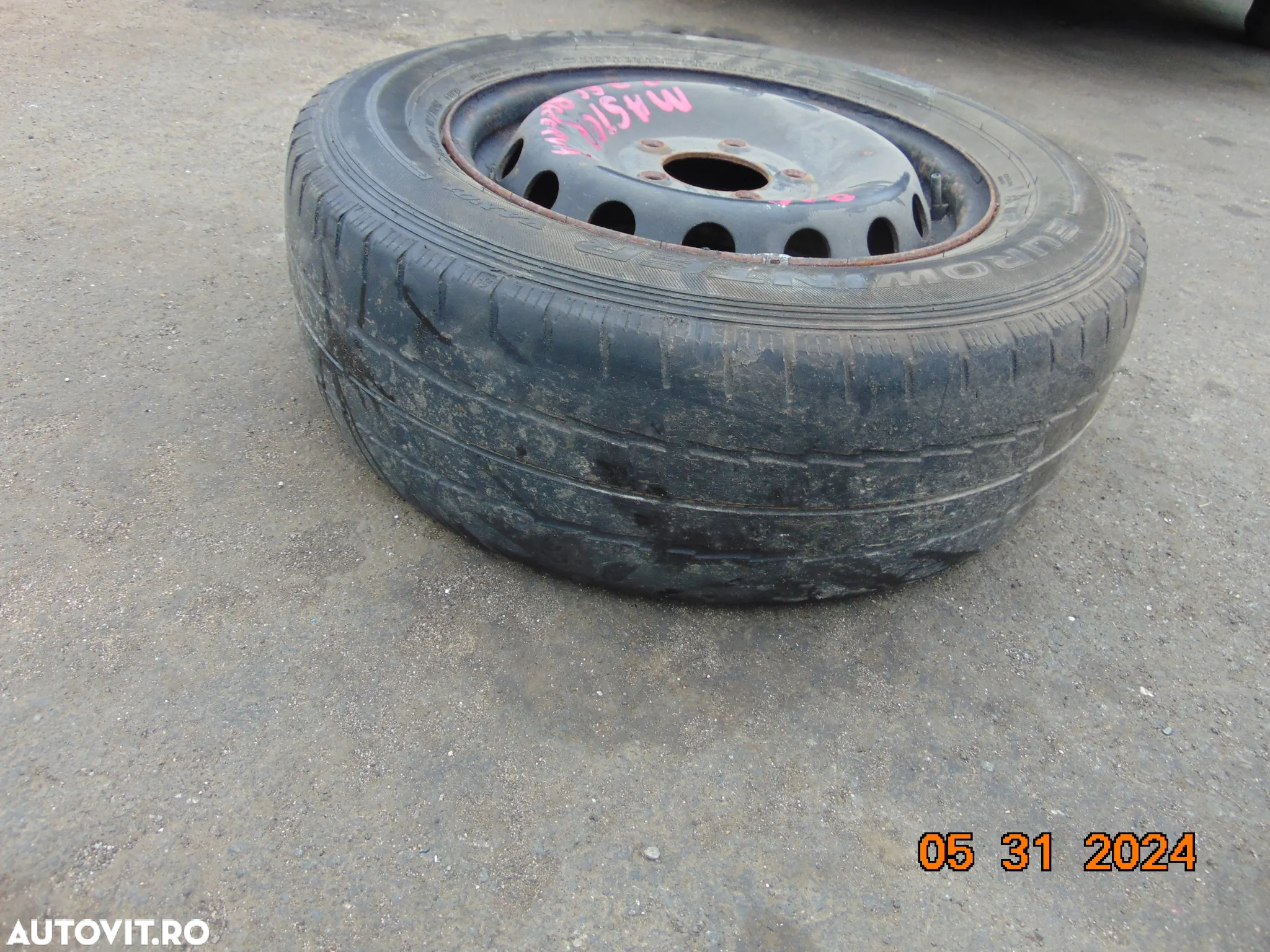 Roata rezerva Renault Master Opel Movano janta r16 - 4