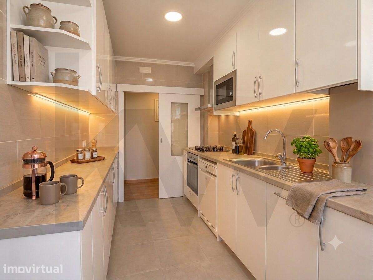 T2 Moderno e Luminoso no Bairro de São João em Carcavelos
