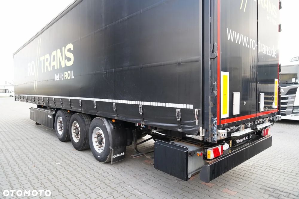 Kögel FIRANKA / STANDARD / PODNOSZONY DACH / KOSZ NA PALETY - 12