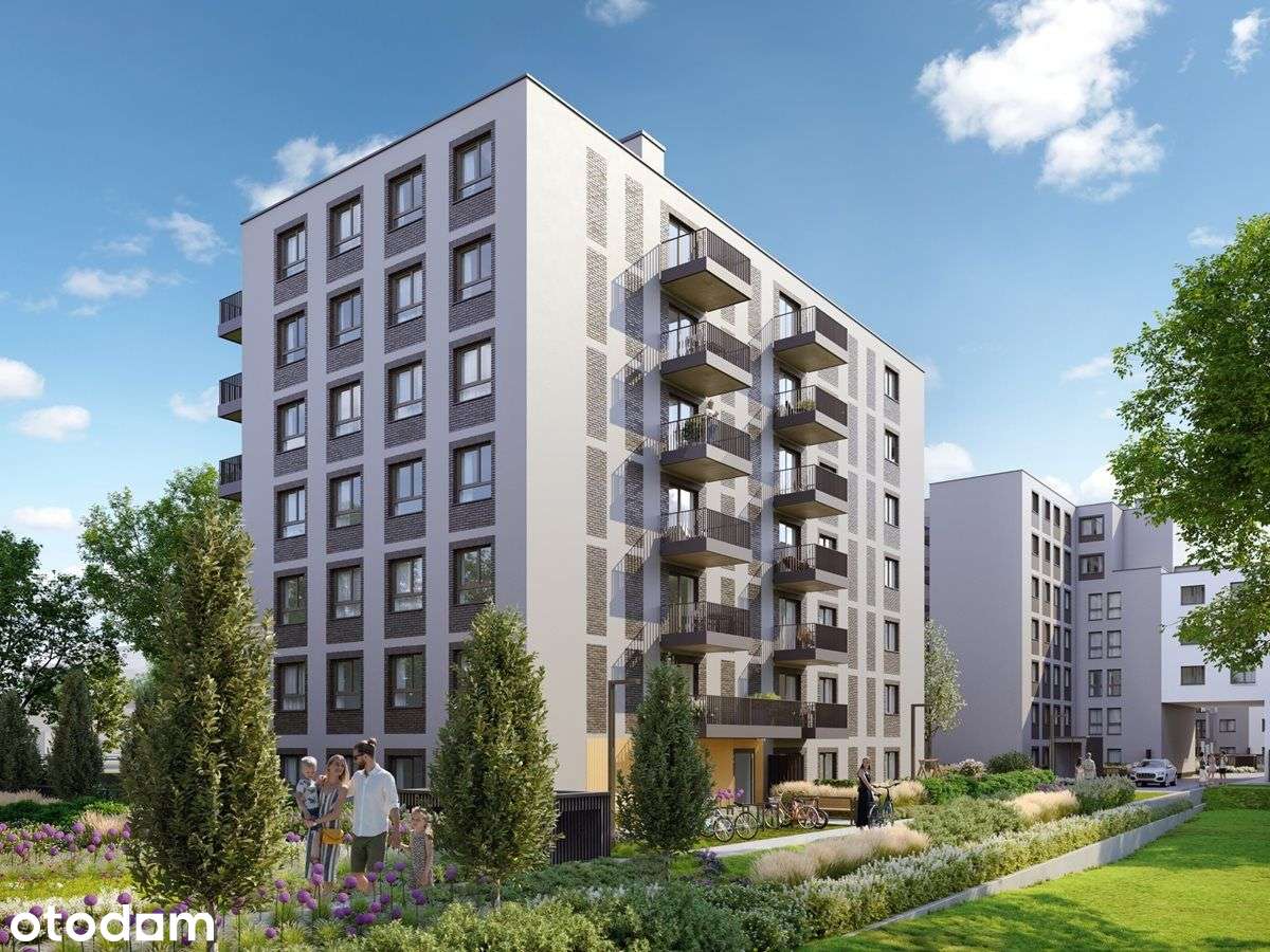 2-pokojowe mieszkanie 41m2 + balkon Bezpośrednio