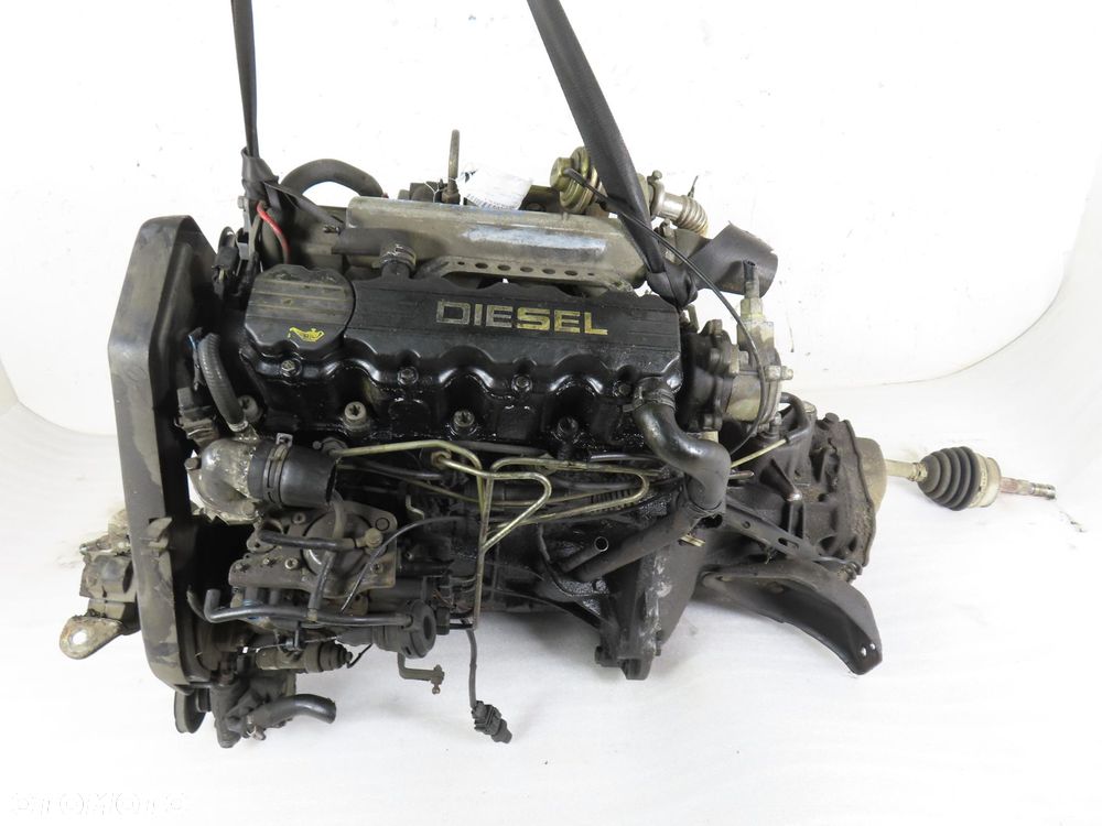 SILNIK KOMPLETNY OPEL ASTRA I F 1.7 TD X17DTL 0460494372 - 1