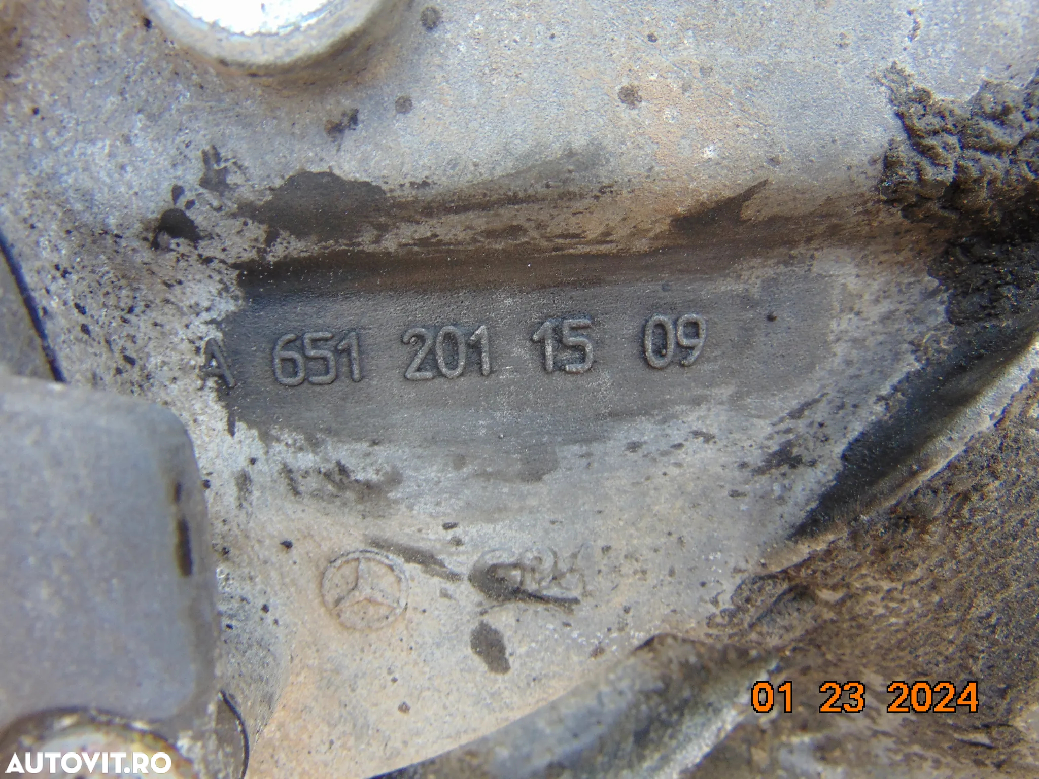 Suport pompa apa Mercedes Sprinter 2.2 euro 5 vito viano w906 w639 cod a - 3