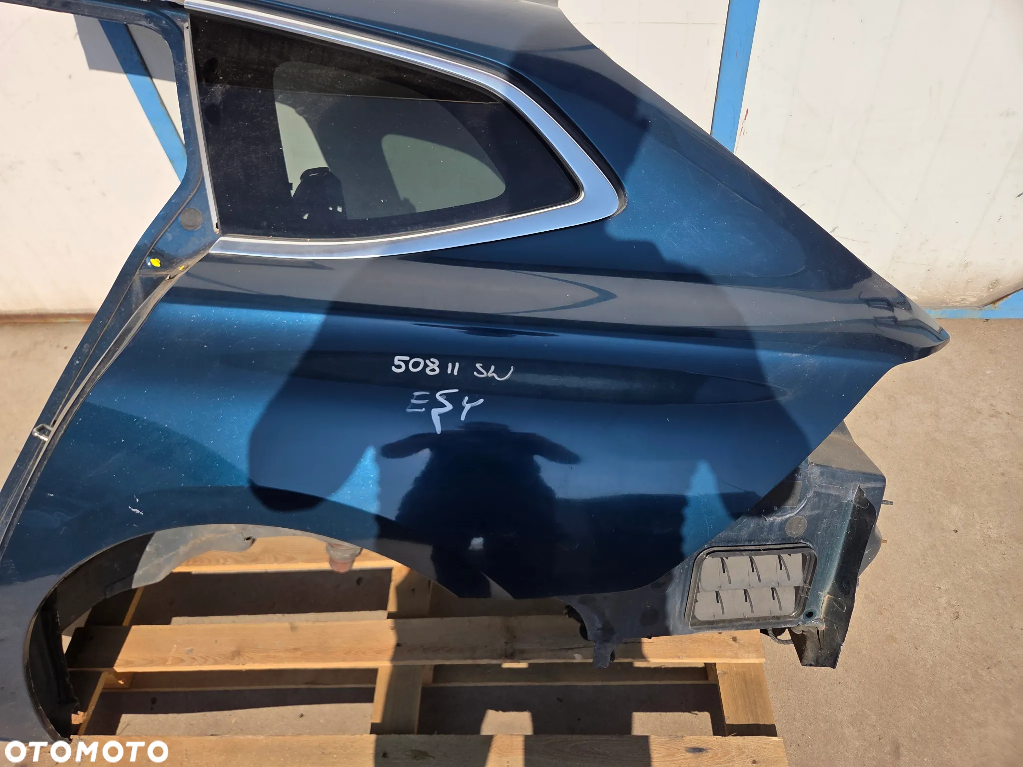 Ćwiartka błotnik tylny tył lewy Peugeot 508 II - 4