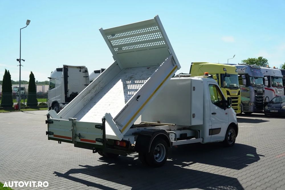 Renault MASTER DCI 145 / BASCĂLĂTOR DIN ALUMINIU / DUBLU / MANUAL / IMPORTAT - 6
