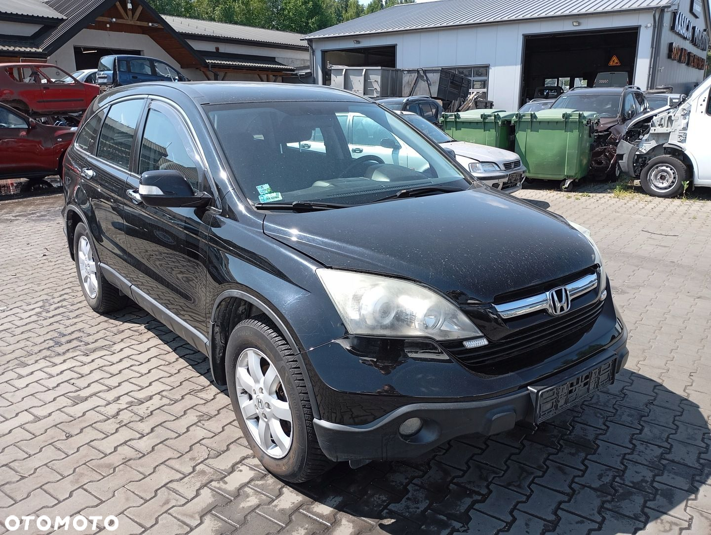 HONDA CRV CR-V 3 III PRZÓD ZDERZAK BŁOTNIK MASKA LAMPA REFLEKTOR EU B92P - 2