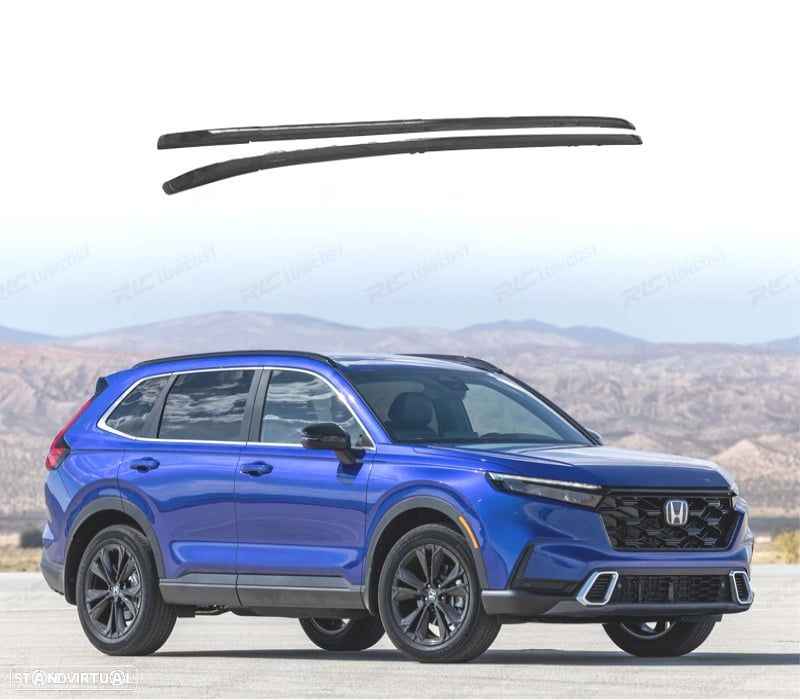 BARRAS DE TEJADILHO HONDA CRV 23- PRETO - 1