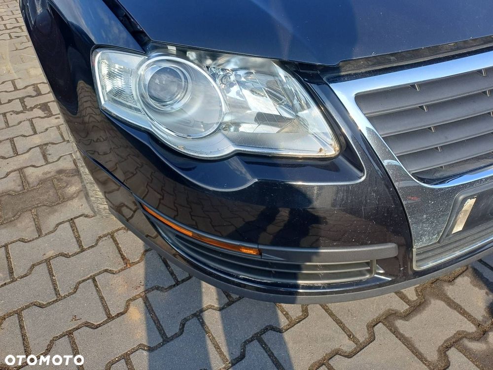 KOMPLETNY PRZÓD VOLKSWAGEN PASSAT B6 LC9X MASKA ZDERZAK BŁOTNIKI LAMPY - 8