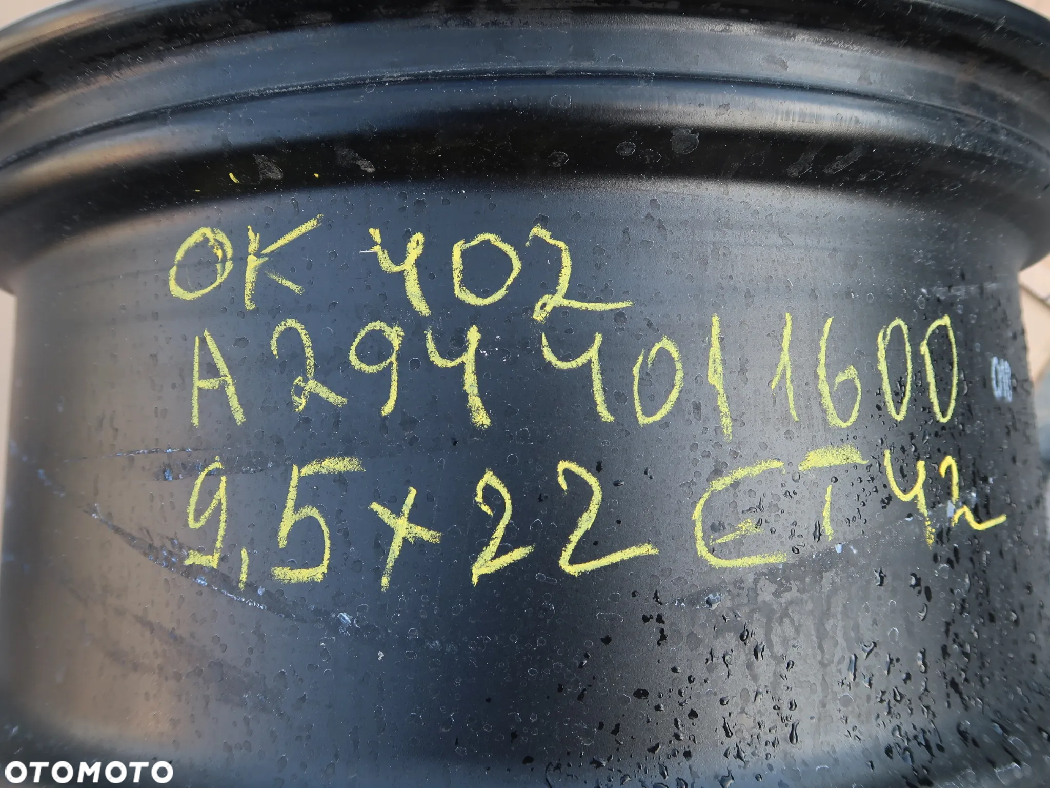402 Felga Aluminiowa Mercedes A2904010700 - 7