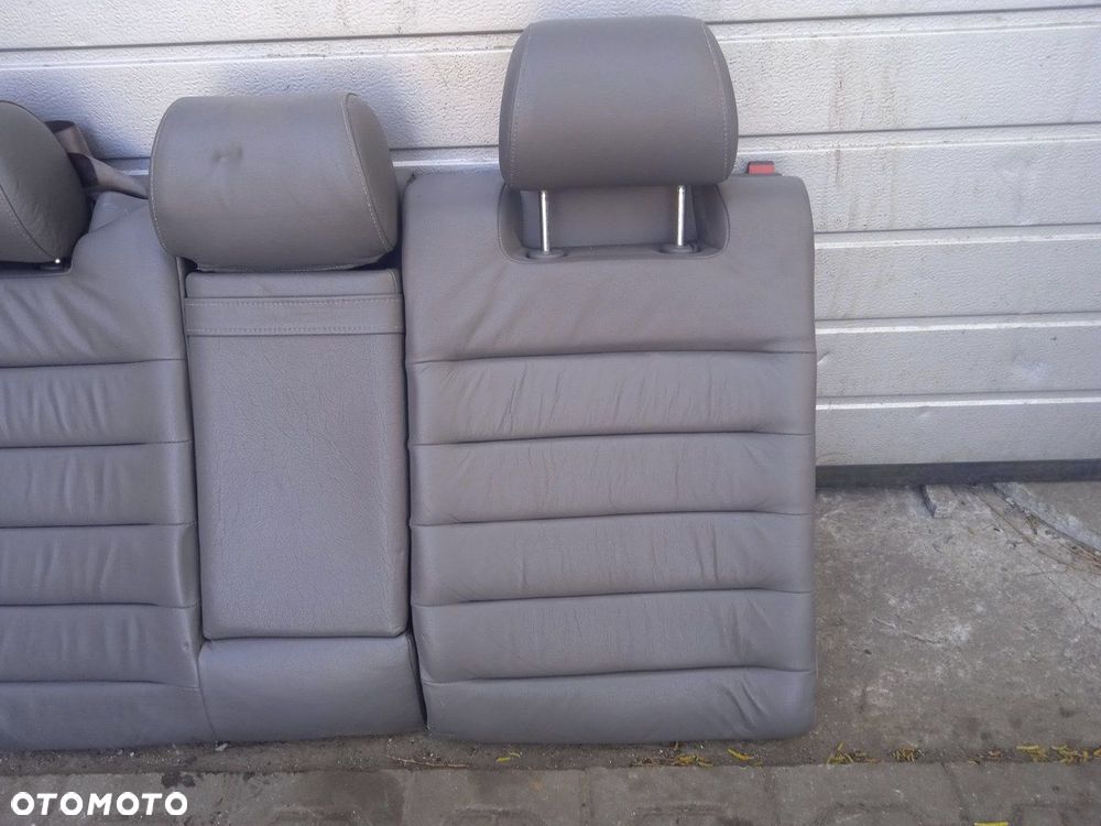 Fotel Kierowcy Pasażera Oparcie Kanapy Audi A6 C5 Skórzane - 10