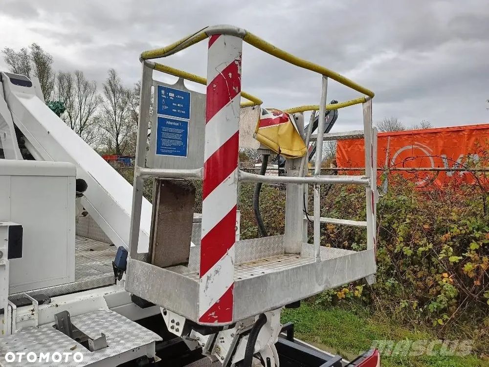 Mercedes-Benz Podnośnik Koszowy Zwyżka Izolowany Kosz!!!  Ruthmann TB220 22 metry 14 w Bok Udt jak Wumag Multitel Gsr - 12