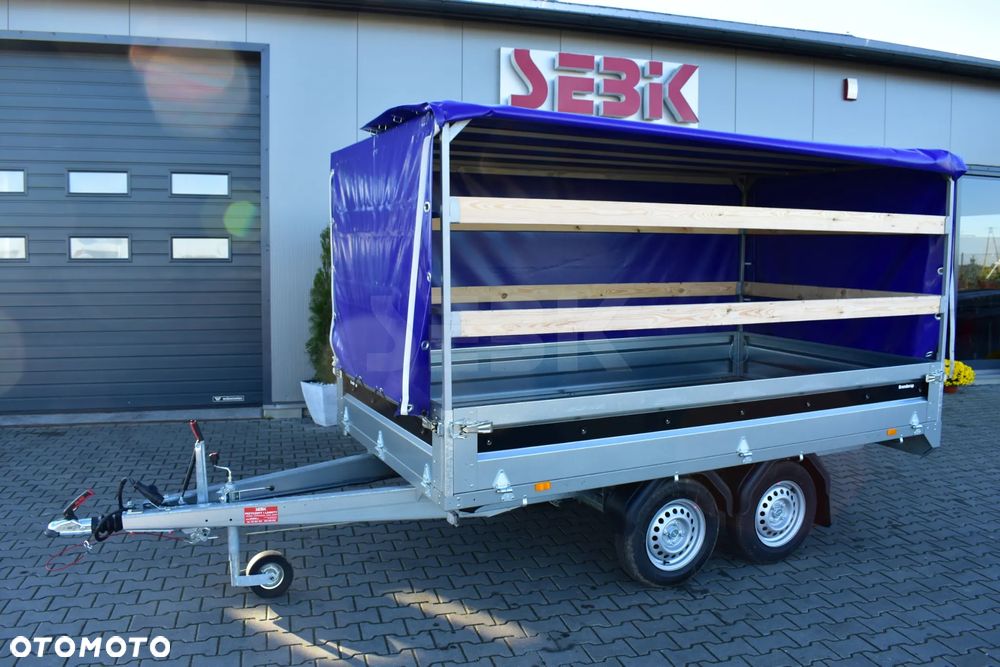 Brenderup SUPER MOCNA PRZYCZEPA 4310 OTWIERANE WSZYSTKIE BURTY - 12