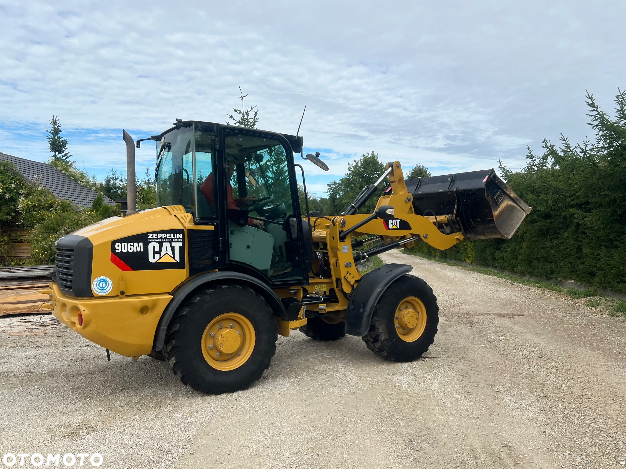 Caterpillar Cat 906M 2015r ładowarka Catepillar Plug do odśnieżania widły łyżka szufla  ładowarka łamana ładowacz - 25