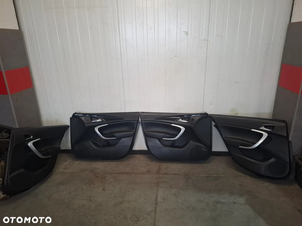 Fotele Recaro + boczki +podłokietnik Opel Insignia A 2011 rok lift OPC EU komplet podgrzewane - 11