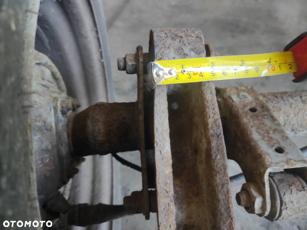 OŚ BELKA ZAWIESZENIA TYŁ KOŁA IDEALNA NA PRZYCZEPKĘ DAEWOO MATIZ ID: 238661 - 9