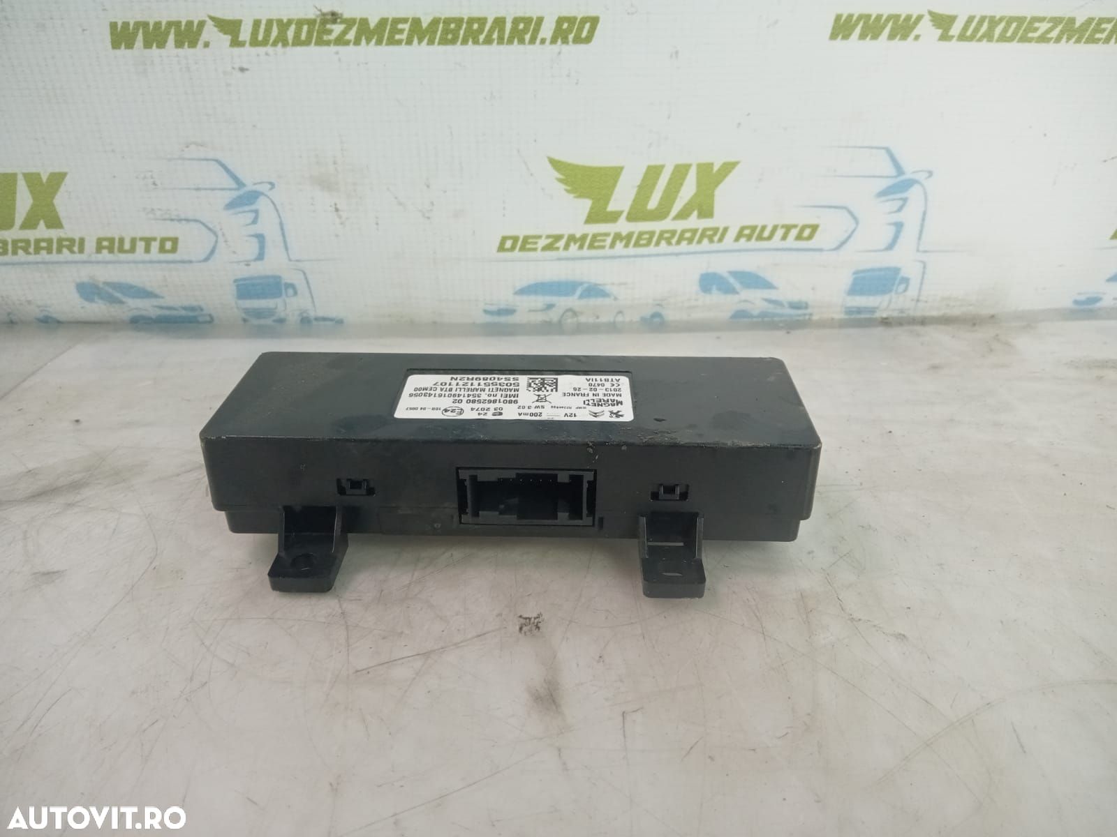 Modul 980186258002 Peugeot 508 1 [2010 - 2014] 2.0 hdi RHC (RH02) hyb - 1