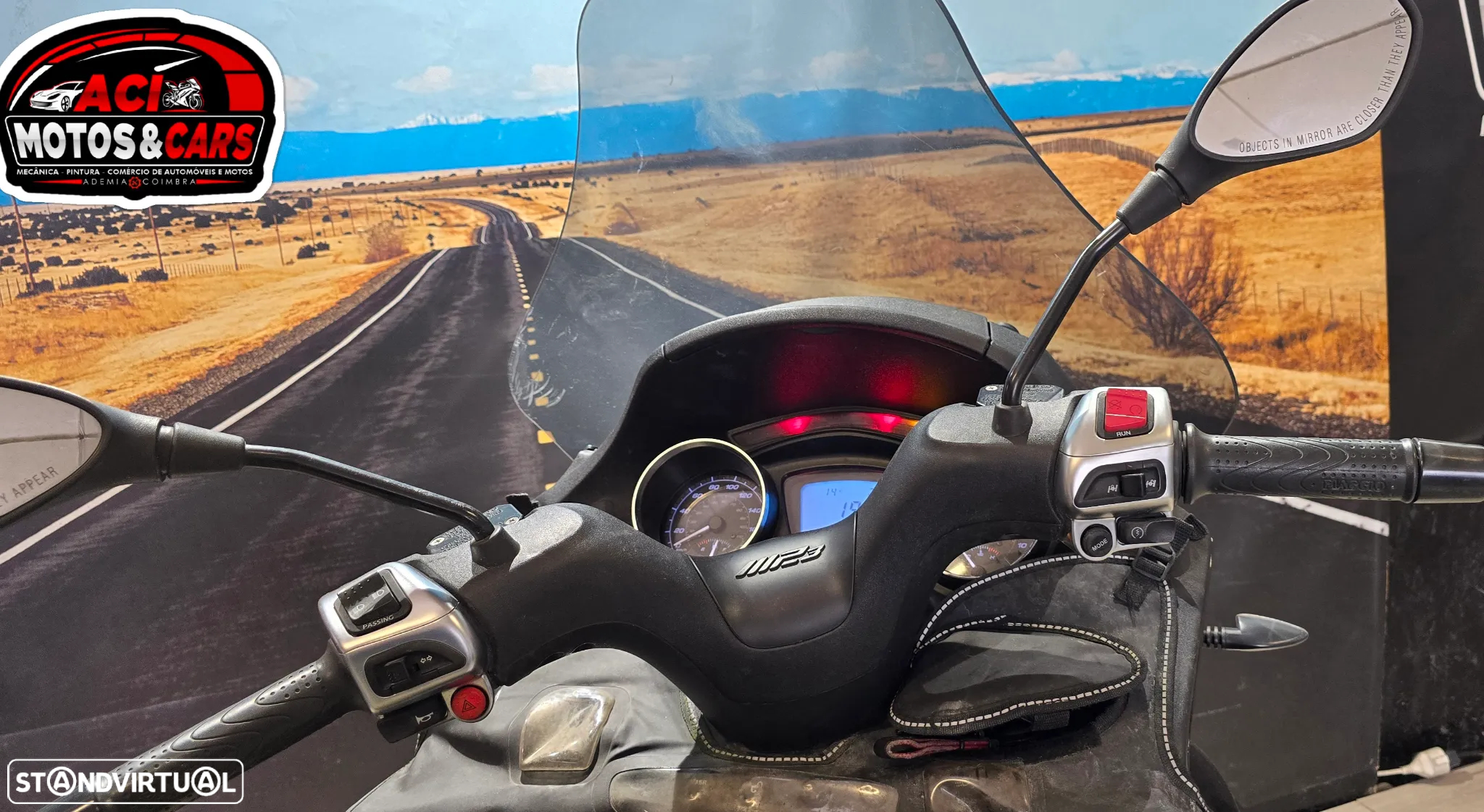 Piaggio MP3 350 Sport i.e. LT BLACK ÉDITION Carta de carro - 9
