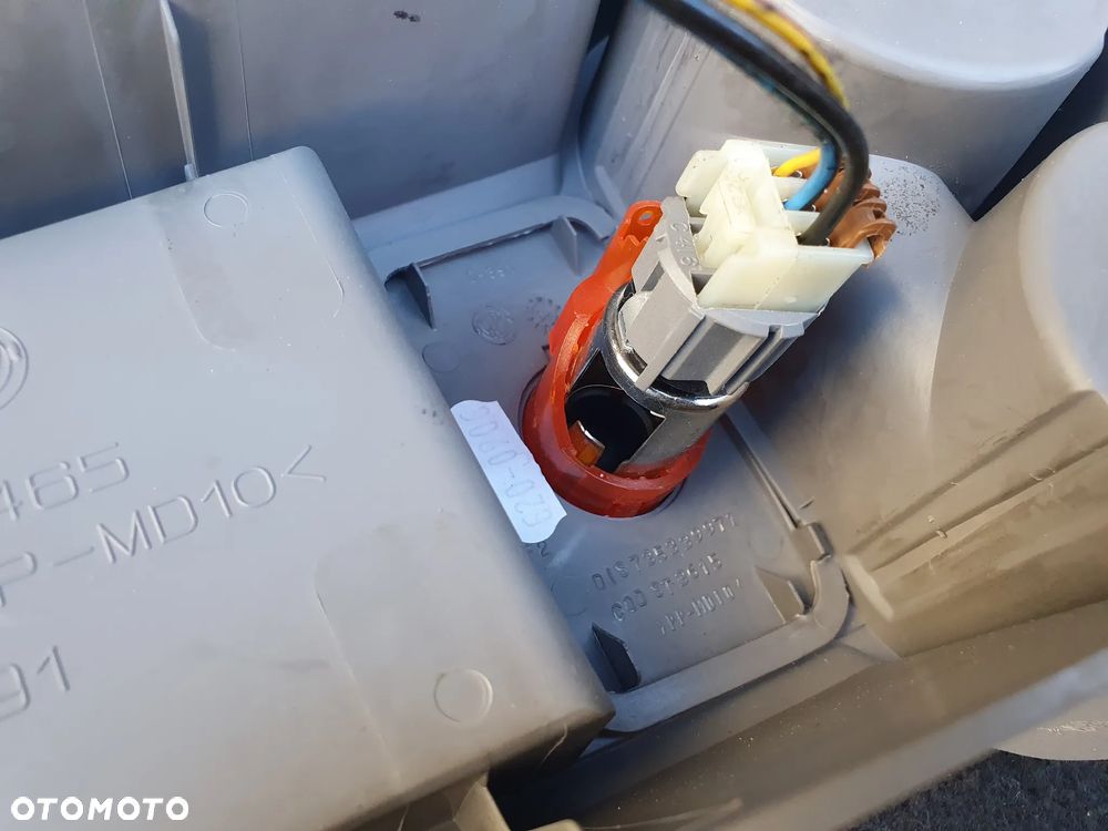 FIAT PANDA II TUNEL ŚRODKOWY UCHWYT NA KUBKI CUPHOLDER GNIAZDO ZAPALNICZKI 735336465 ORYGINAŁ - 9