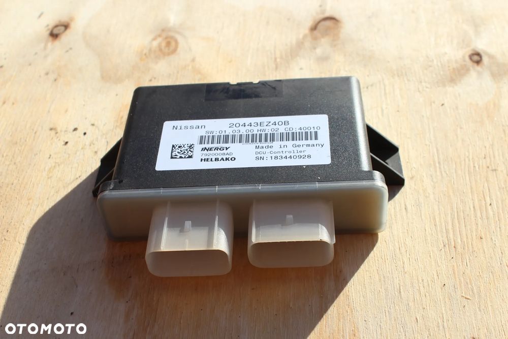 STEROWNIK MODUŁ ASSY NISSAN 204439FU5B - 4