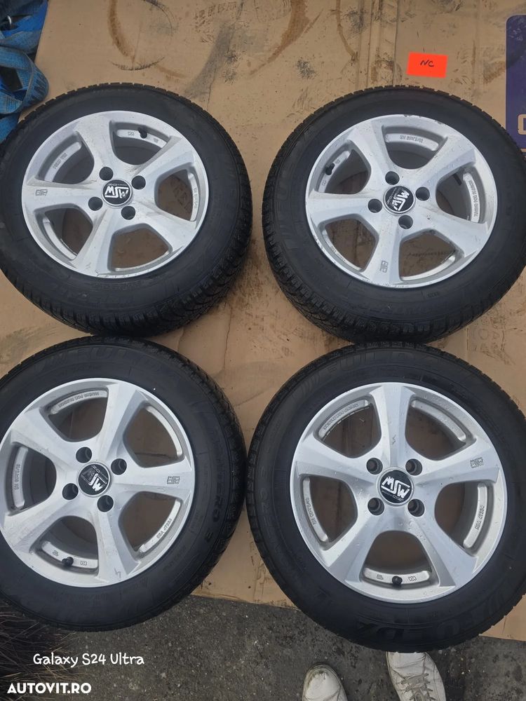 Jante aliaj Ford Fiesta / Toyota Iaris 185/65R15 5X112 - 4