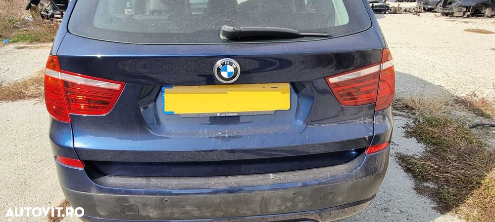 Capota aripa far bara usa trager BMW X3 F25 Tiefseeblau Metallic A76 - 8