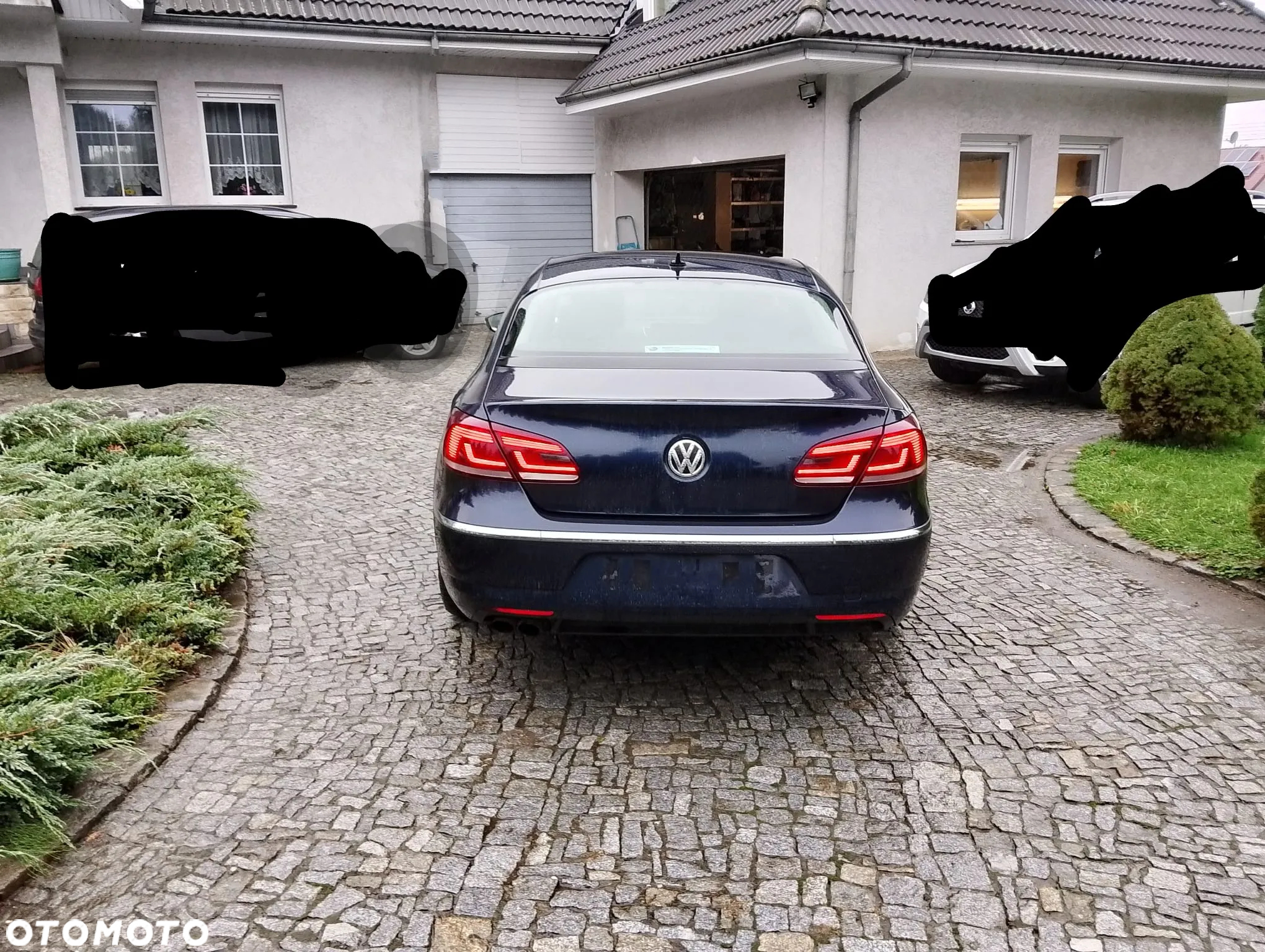 VW passat CC lift 2013r. Ćwiartka dach  drzwi błotnik maska z     awieszenie drzwi podlużnica - 5