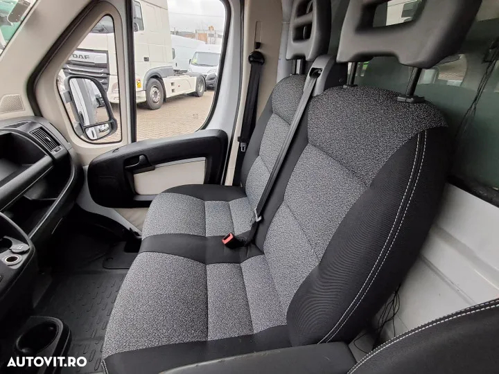 Fiat Ducato cabinato 2.3mjet 131cp cabina de dormit si prelata euro 6 - 21