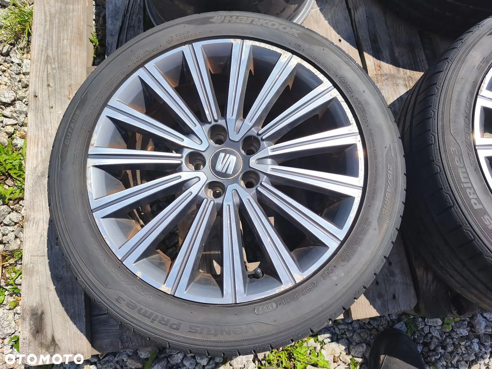 ALUFELGI KOŁA FELGI 16 5x100 ET43 6P0601025D SEAT IBIZA V VOLKSWAGEN POLO SKODA AUDI - 6