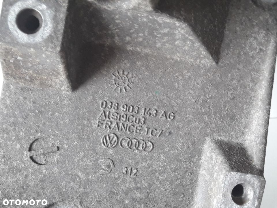 ŁAPA WSPORNIK ALTERNATORA 1.9TDI PD VW SEAT SKODA SLASK WYSYLKA VAT - 2