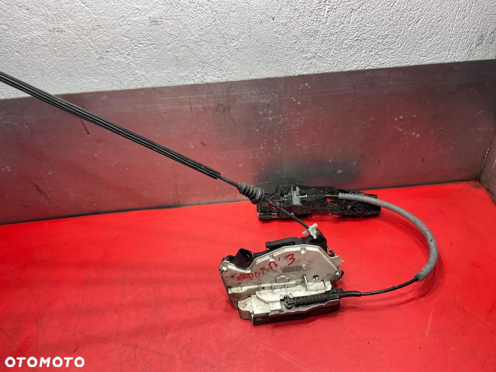 Zamek prawy przód 5N1837016C SKODA SUPERB III - 3