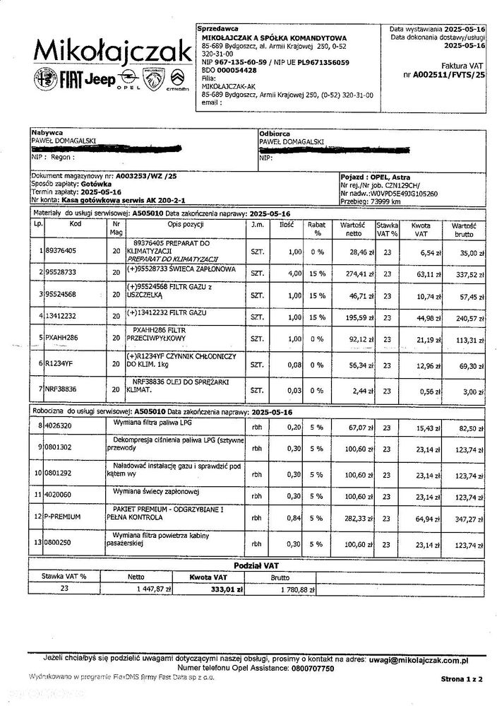 Opel Astra 1.4 T Business EU6 - 19