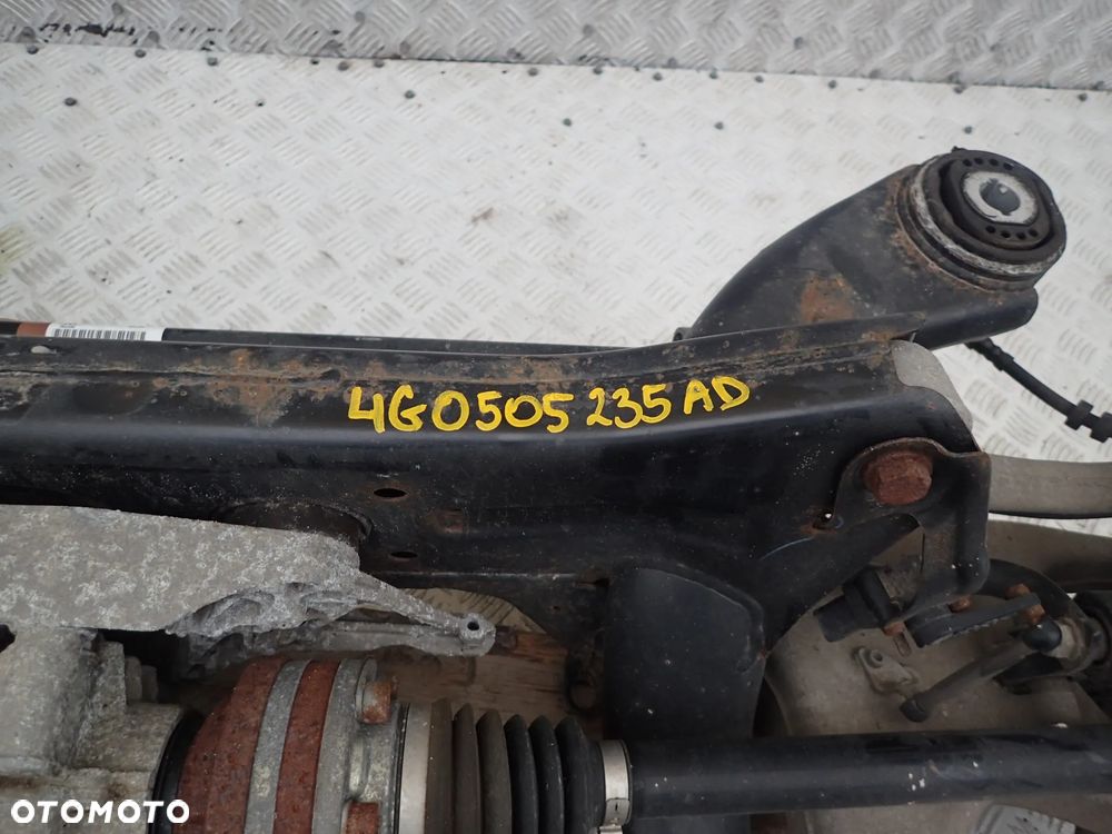 AUDI A6 A7 C7 4G LIFT  WÓZEK SANKI TYLNE  4G0505235AD - 6