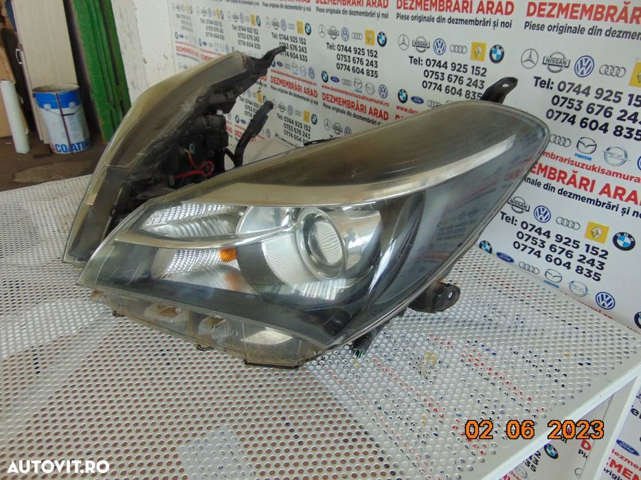 Far Toyota yaris 2012-2017 faruri lupa stanga dreapta toyota yaris 3 p - 3