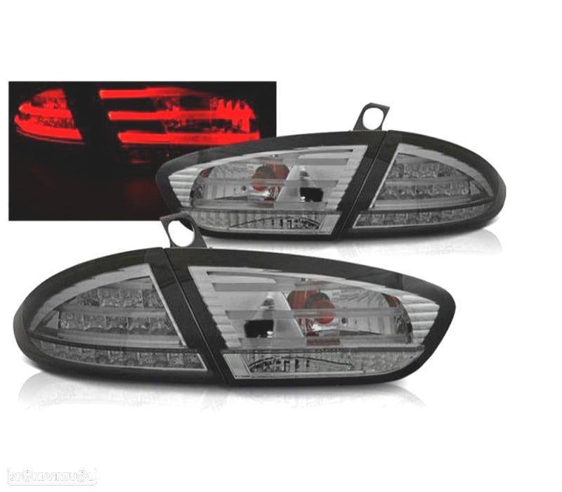 FAROLINS TRASEIROS LED SEAT LEON 09-12 ESCURECIDOS - 1