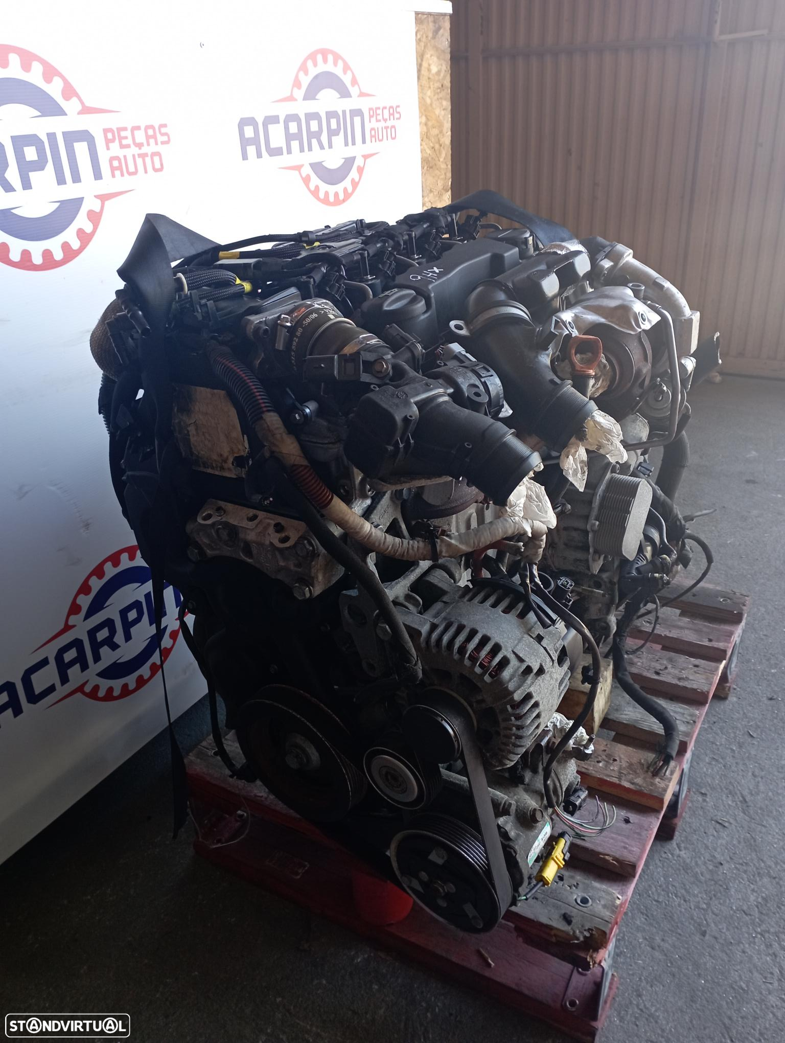 Motor Peugeot 207/307/308/Partner/Citroen C3/C4/Berlingo 1.6 Hdi Ref: 9HX - 4