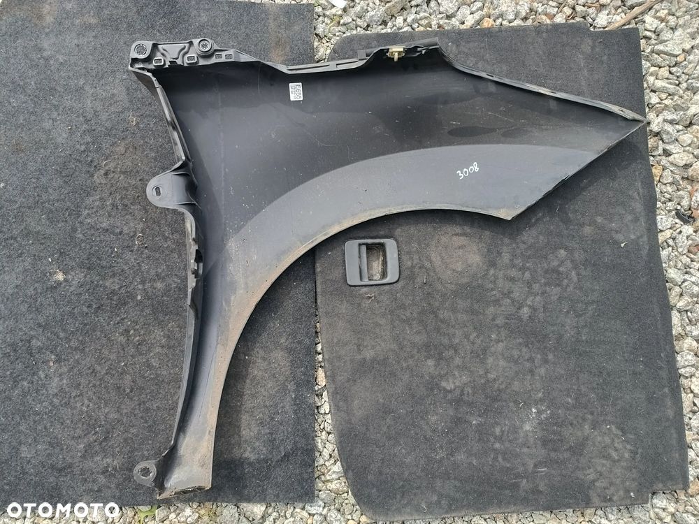 BŁOTNIK LEWY PRZÓD PRZEDNI PEUGEOT 3008 I - 2