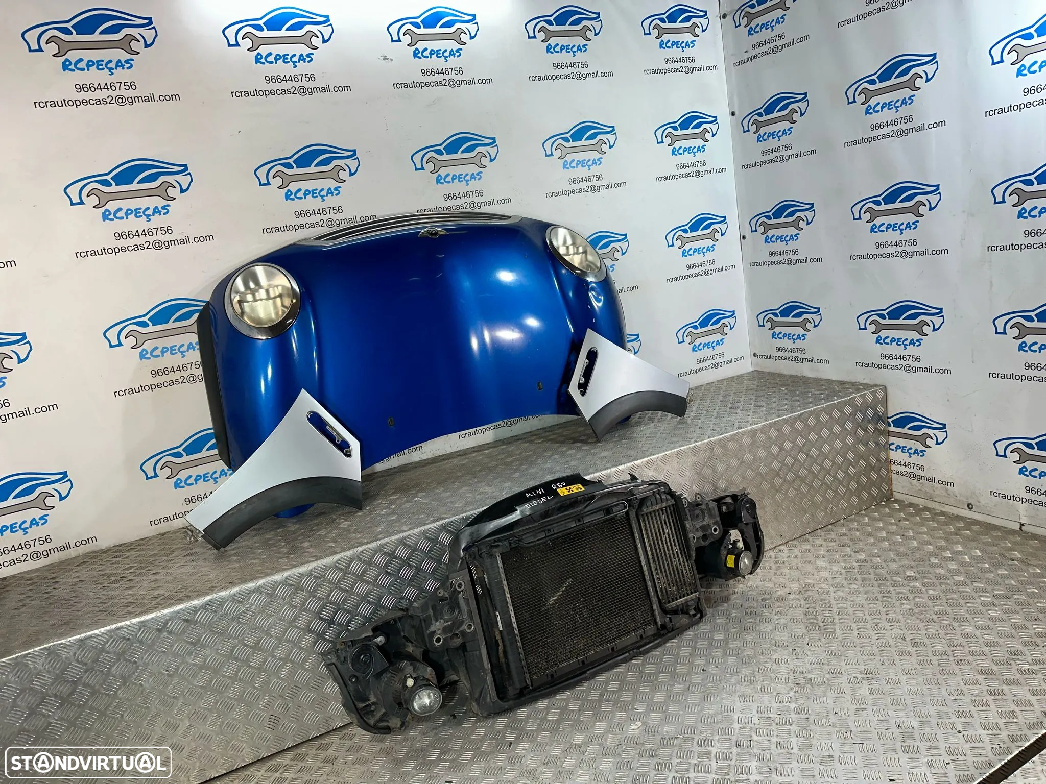 .Frente Completa Original Mini Cooper One S D R50 R52 Cabrio R53 2000 a 2008 - 6