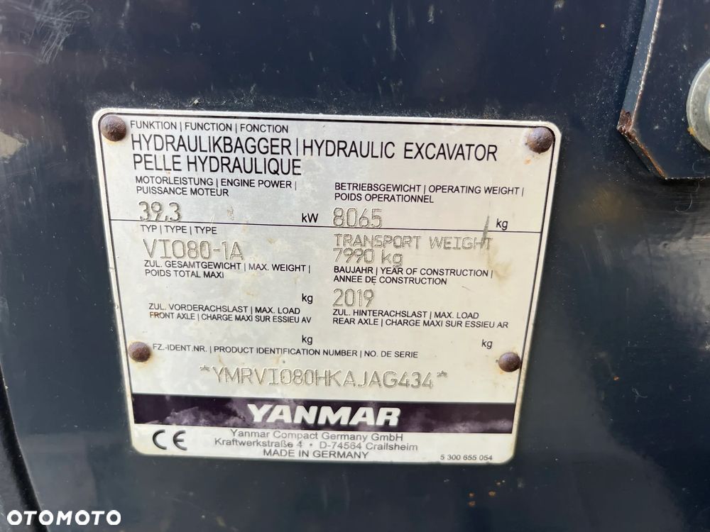 Yanmar VIO080-1A - 32